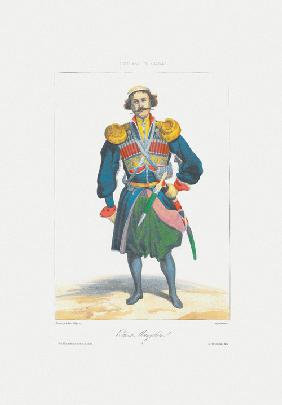 Fürst von Mingrelien (Aus: Scenes, paysages, meurs et costumes du Caucase) 1840