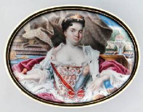 Portrait of Catherine I (1684-1727) 1724