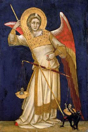 Angel Weighing a Soul 1348-54