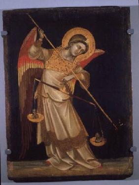 An Angel Weighing a Soul c.1348-55