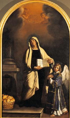 Guercino / St.Francesca Romana / 1756