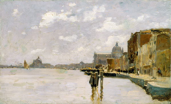 Venedig, Giudecca / Gem.v.Ciardi von Guglielmo Ciardi