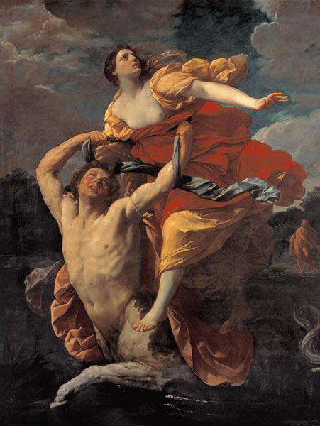 The Abduction of Deianeira by the Centaur Nessus von Guido Reni