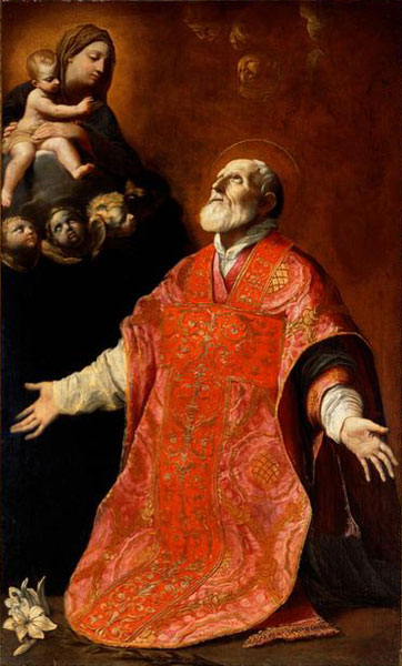 Saint Mary of Vallicella von Guido Reni