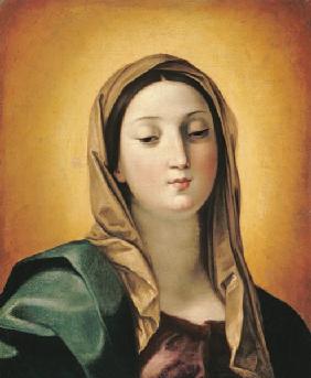 Madonna (detail of 122120)Antlitz der Maria