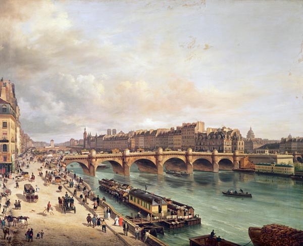 View of Pont Neuf von Guiseppe Canella