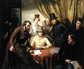The Members of the Hamburg Artist's Club 1840