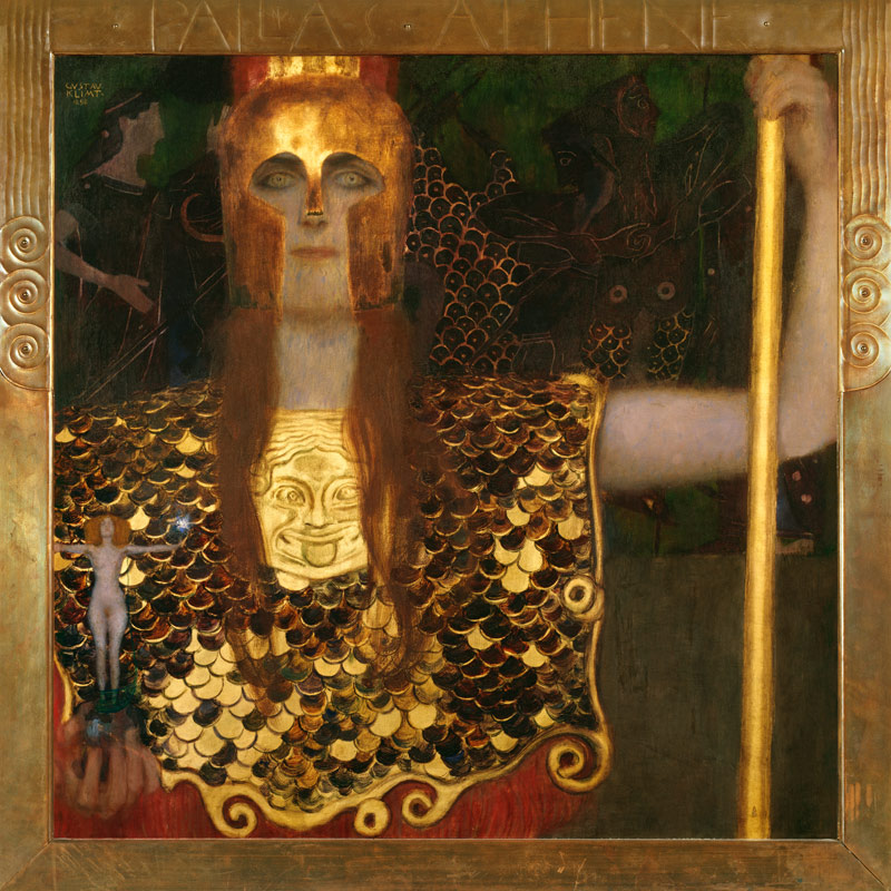 Pallas Athene von Gustav Klimt