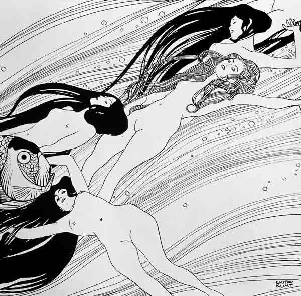 The Blood of Fish, published in ''Ver Sacrum'' magazine von Gustav Klimt