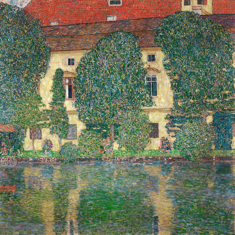The Schloss Kammer on the Attersee von Gustav Klimt