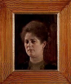 Damenbildnis (Frau Heymann) von Gustav Klimt