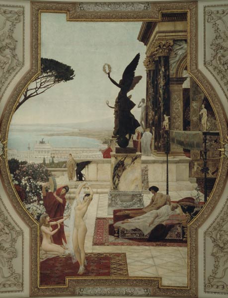Das antike Theater in Taormina von Gustav Klimt