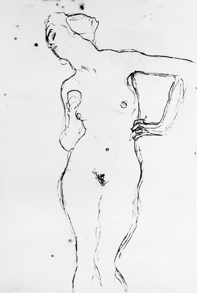 Nude von Gustav Klimt
