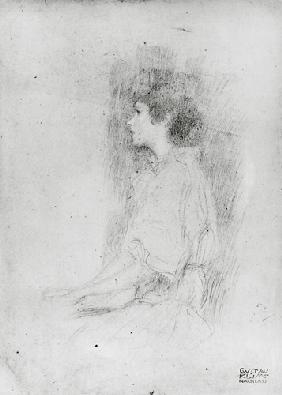 Seated Girl in Shadow
