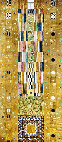 Werkvorlage zum Stoclet-Fries. Schmalwand. von Gustav Klimt
