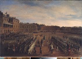 Parade aus der Zeit Kaiser Pauls I. 1847