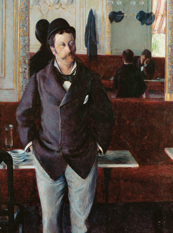 In einem Café von Gustave Caillebotte