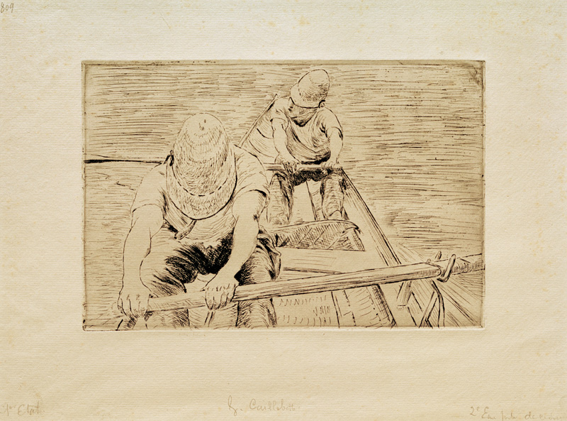 Ruderer von Gustave Caillebotte