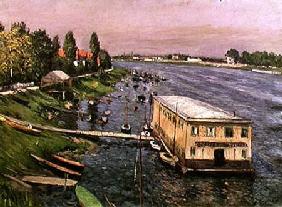 The Pontoon at Argenteuil c.1886-87