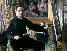 Self Portrait with an Easel c.1879