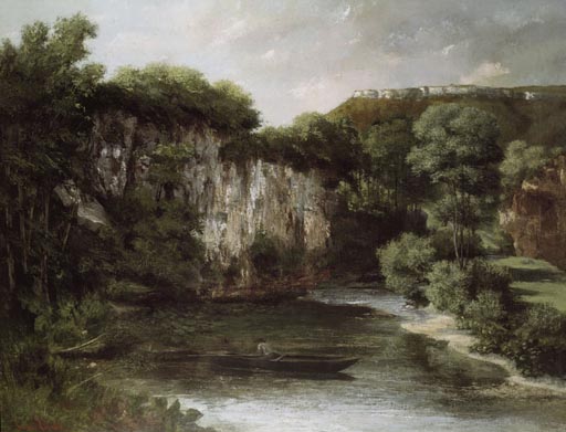 Die Barke von Gustave Courbet