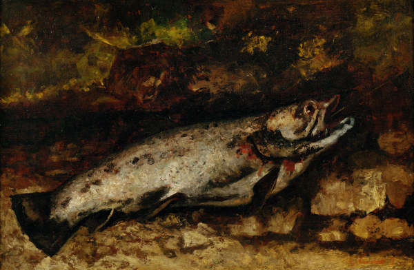 Die Forelle von Gustave Courbet