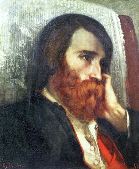 Portrait of Alfred Bruyas von Gustave Courbet