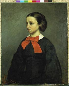Portrait der Mademoiselle Jacquet. 1857