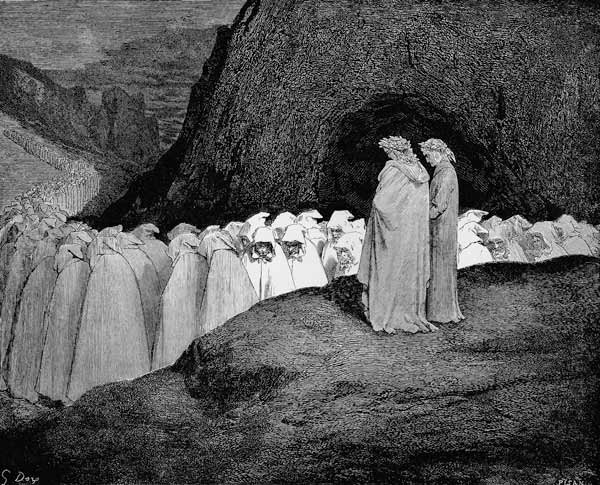 Inferno. Illustration zur Dante Alighieris Göttlicher Komödie von Gustave Doré