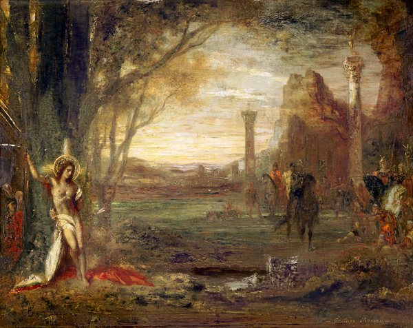 Martyrium des hl. Sebastian von Gustave Moreau