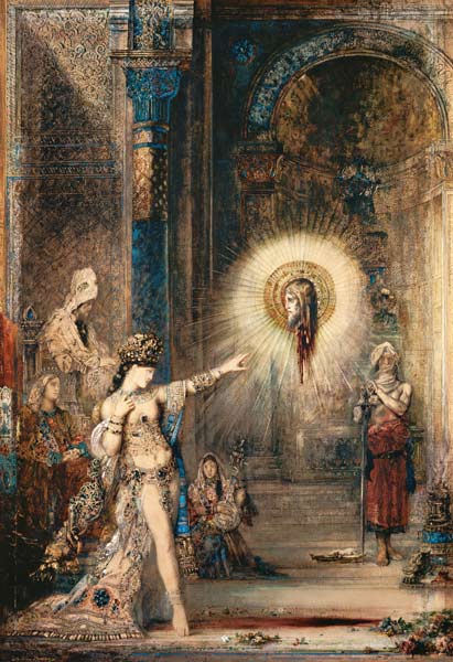 The Apparition (Salome) / Moreau / 1876 von Gustave Moreau