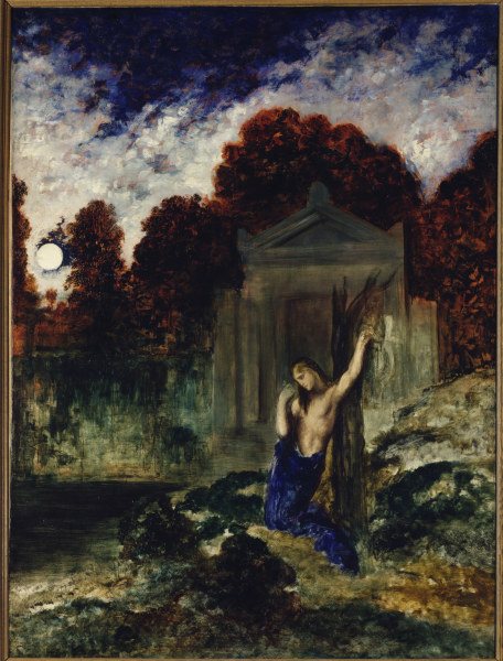 Gustave Moreau, Orpheus at Eurydice s Gr von Gustave Moreau