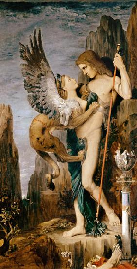 Ödipus und die Sphinx. 1864