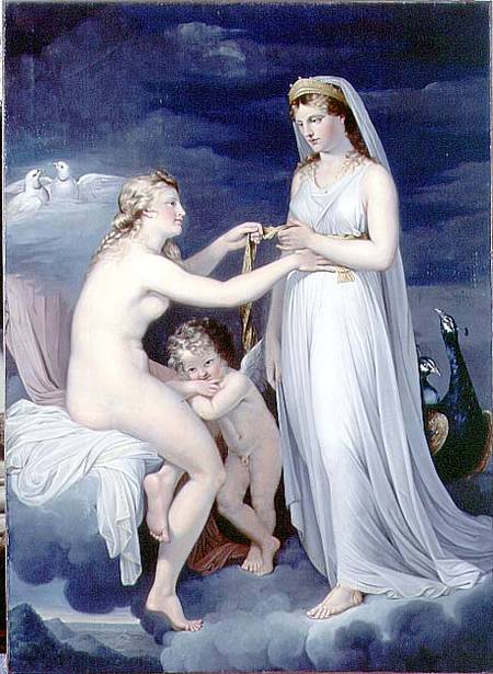 Juno Borrowing the Girdle of Venus von Guy Head