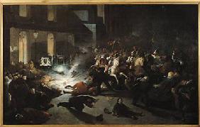 The Attempted Assassination of Emperor Napoleon III (1808-73) by Felice Orsini (1819-59) on the 14th 1862