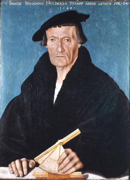 Portrait of Ulrich Stampfer von Hans Asper