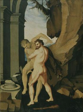 Herkules und Antaeus 1530