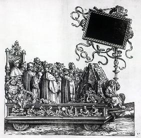 Scene from Maximilian''s Triumphal Procession, c.1516-18