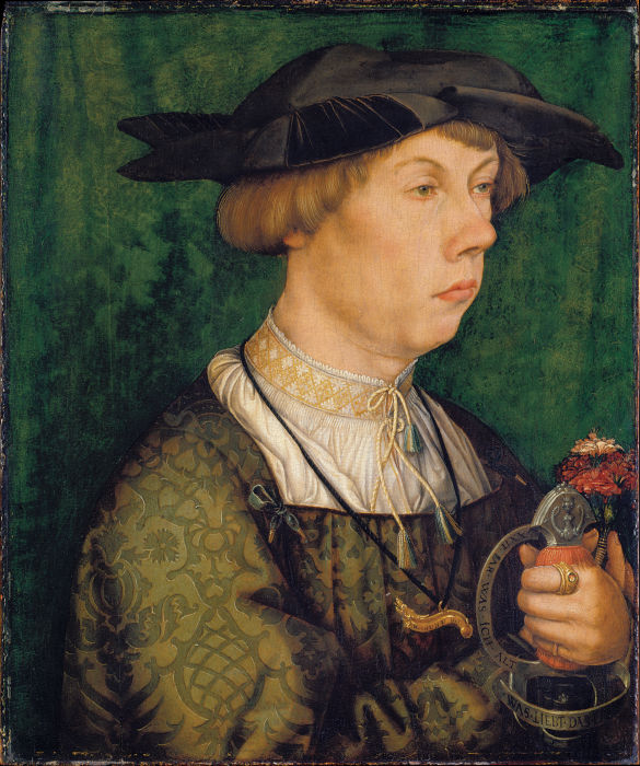 Bildnis eines Angehörigen der Augsburger Familie Weiss von Hans Holbein d. Ä.