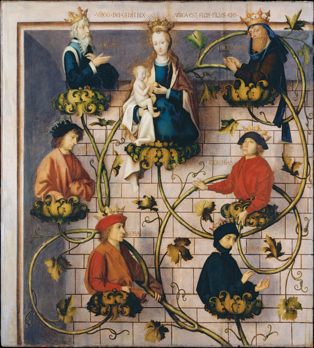 Stammbaum Christi (oberer Teil) von Hans Holbein d. Ä.