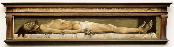 Der tote Christus im Grabe von Hans Holbein der Jüngere