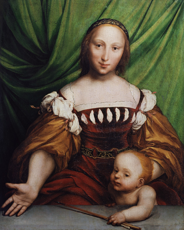 Venus und Amor von Hans Holbein der Jüngere