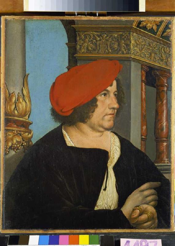 Bildnis des Basler Bürgermeisters J.Meyer zur Hasen von Hans Holbein der Jüngere