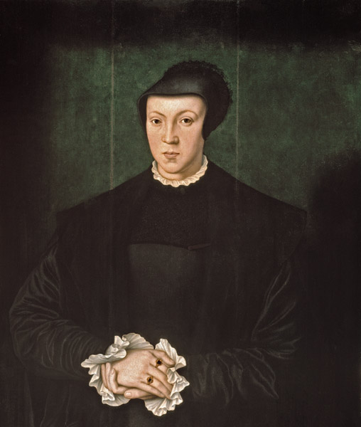 Christine of Denmark / from Holbein von Hans Holbein der Jüngere
