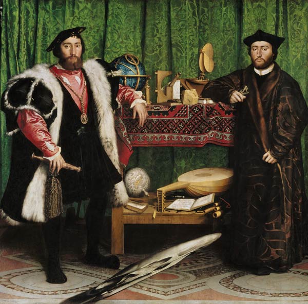 Die Botschafter von Hans Holbein der Jüngere