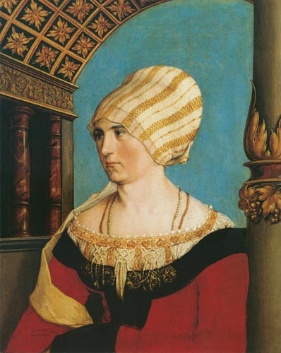 Bildnis der Dorothea Kannengiesser von Hans Holbein der Jüngere