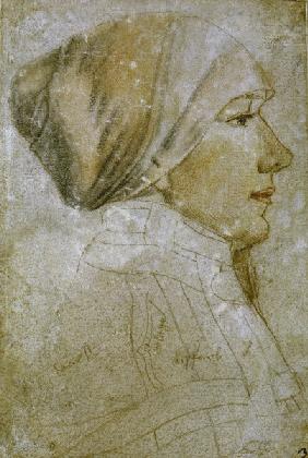 Holbein t.Y., portrait of a woman