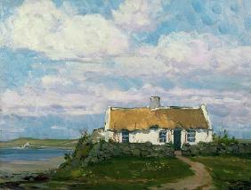 Irisches Landhaus an der Küste