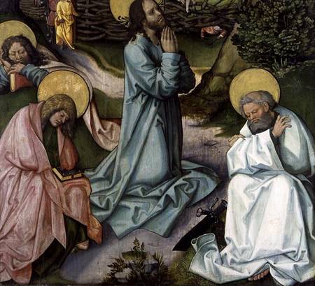 Christ in Gethsemane von Hans Leonard Schaufelein