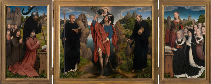 Triptychon des Willem Moreel von Hans Memling